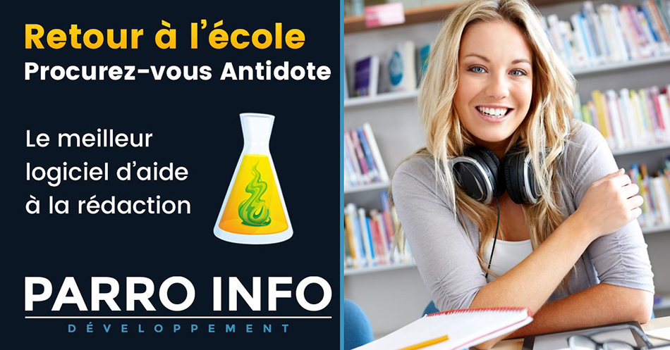 Retour à l'école Procurez-vous Antidote